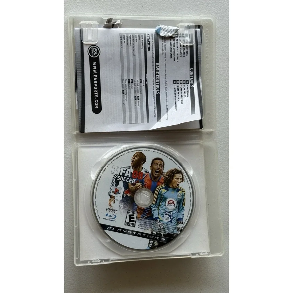 PS3 Playstation 3 FIFA Soccer 08 EA‎ Sports As Is.